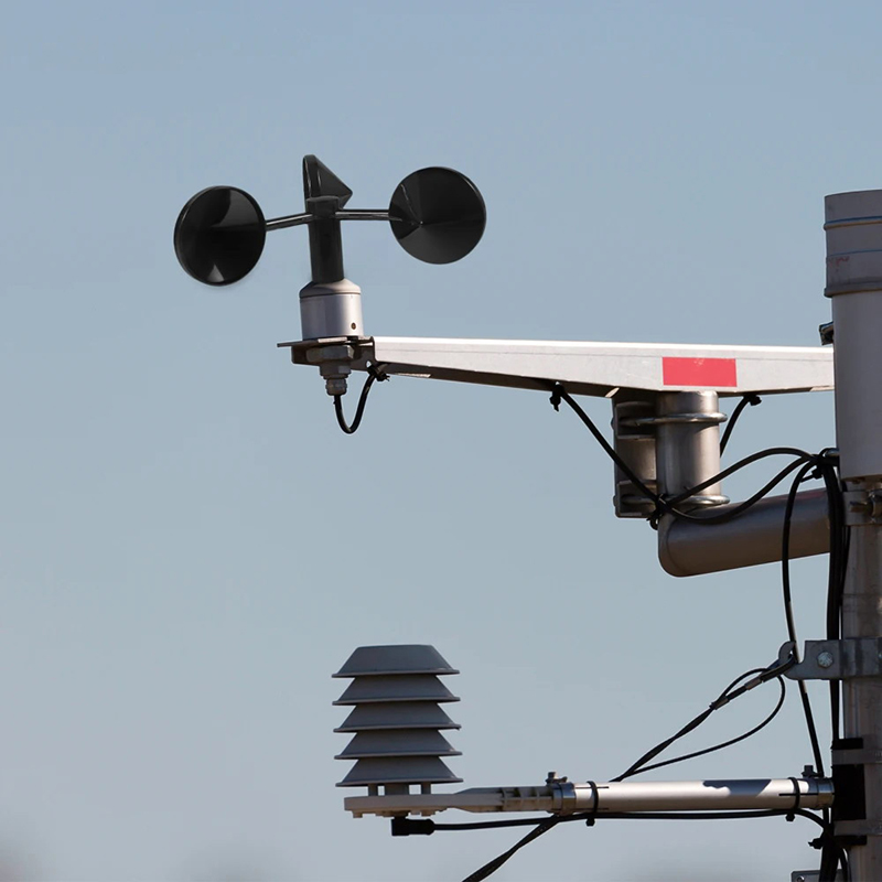 Anemometer Wind Speed - Sensor Pemantau Kecepatan Angin Anemometer 3-Cup