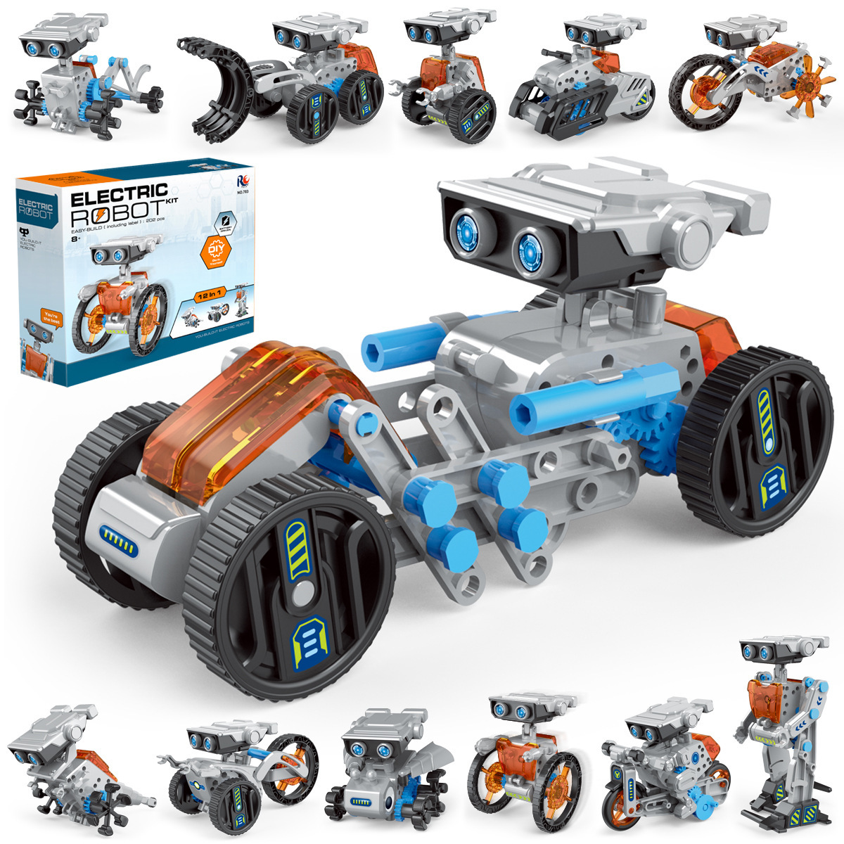 Science Kit - Mainan Robot Surya Percobaan Sains 12