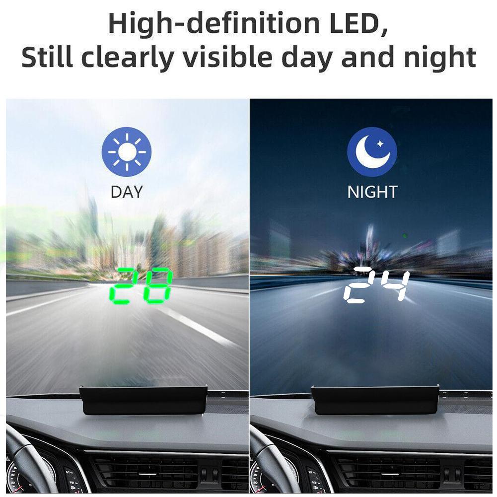 Anemometer Wind Speed - Tampilan Head Up Display GPS yang