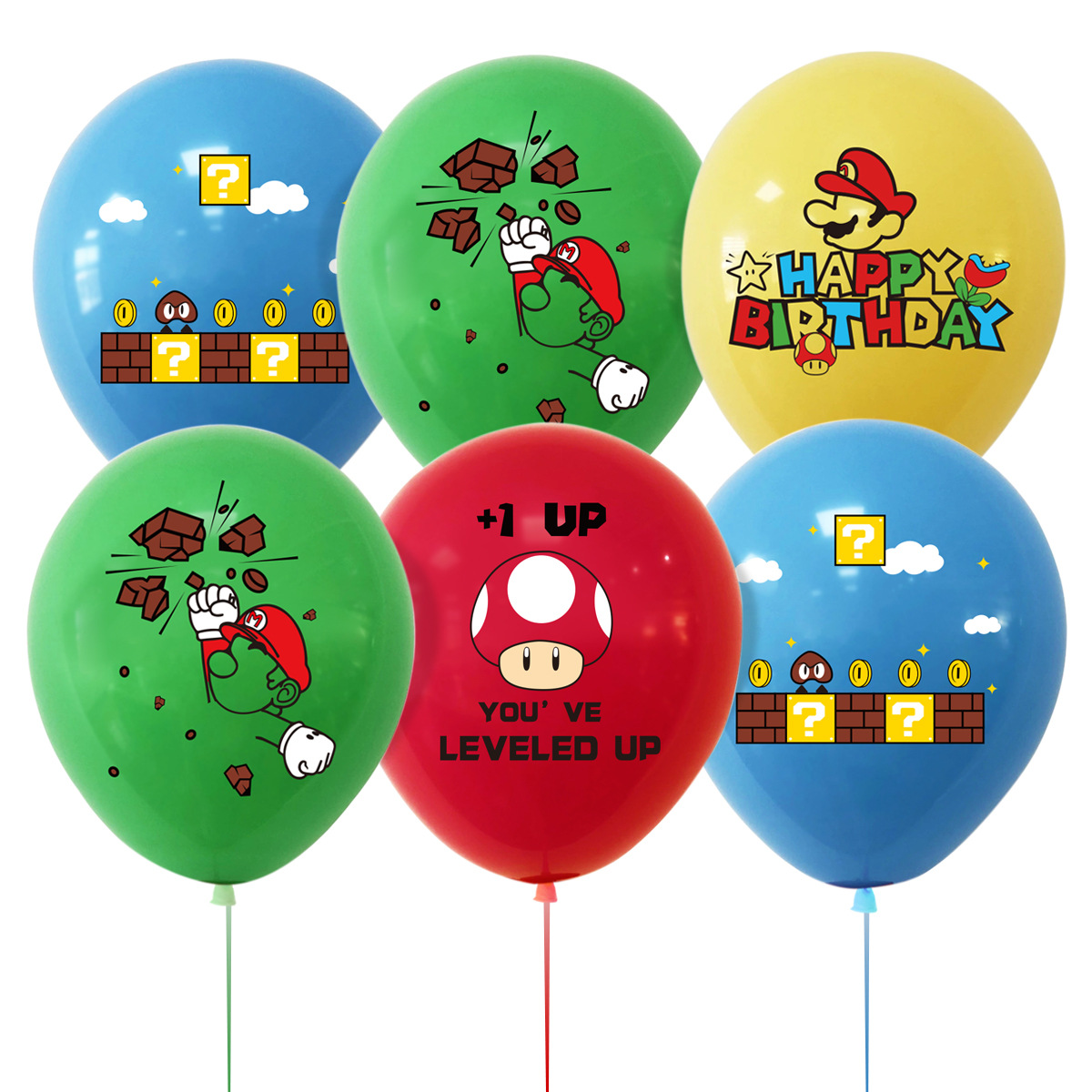 Science Of Happiness - Set Balon Putri Mario Luigi Peach