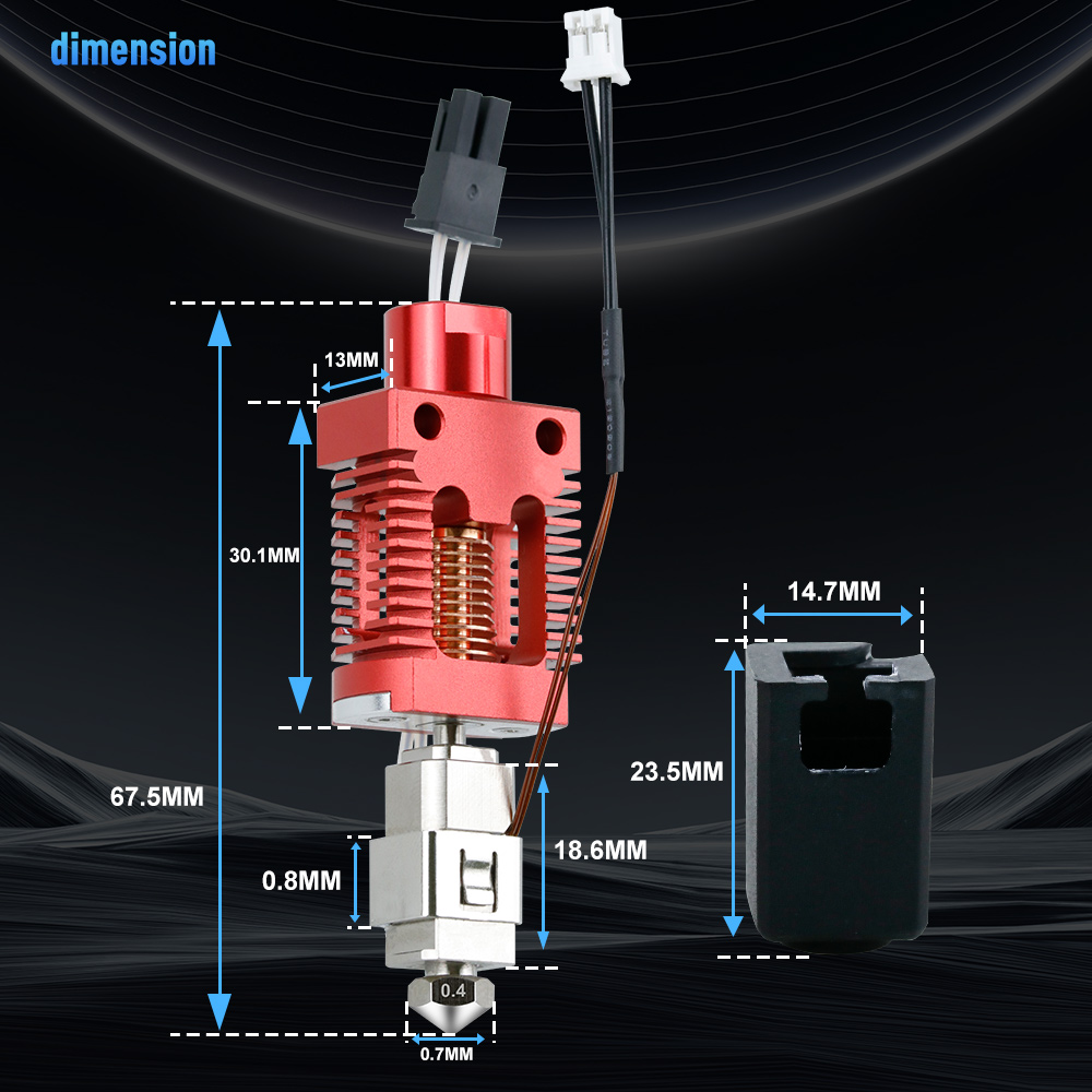 Kit Hotend Untuk Creality Ende - Science Max ulasan dan harga