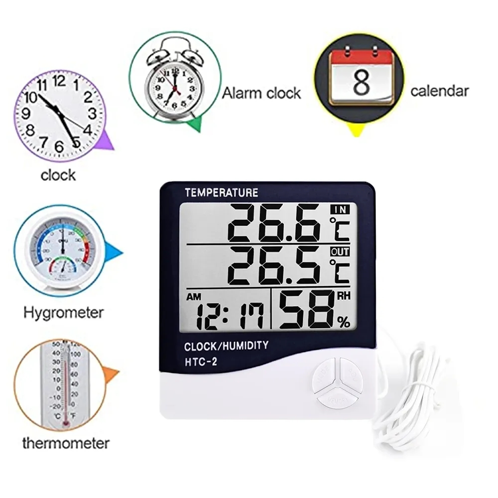 Termometer dekorasi ruangan, p - Weather Station Indoor ulasan dan harga