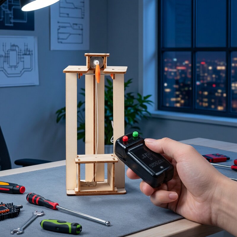 Mainan Puzzle Model Lift Listr - Science Max ulasan dan harga