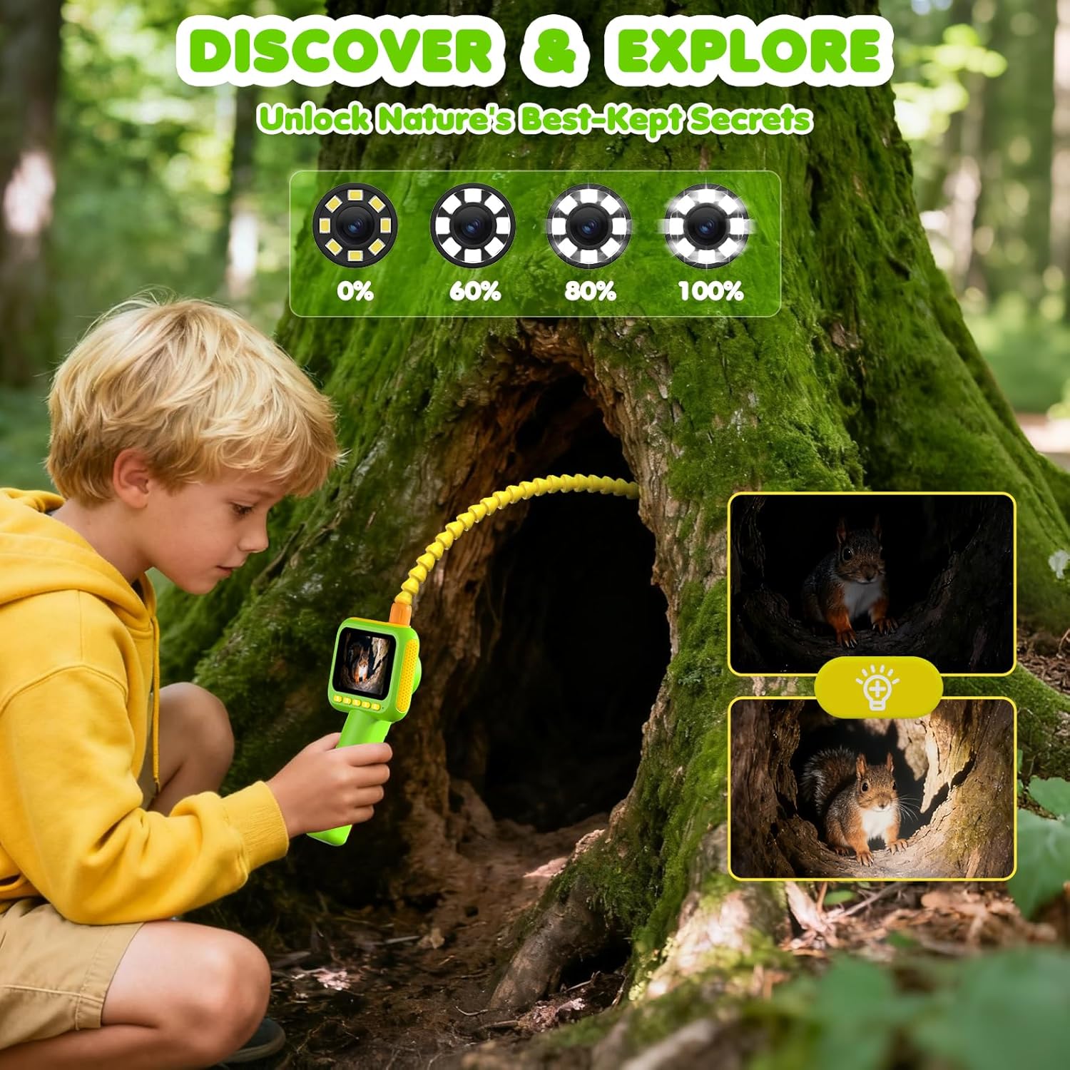 Endoskop untuk Anak-anak, Kame - Science Kit ulasan dan harga