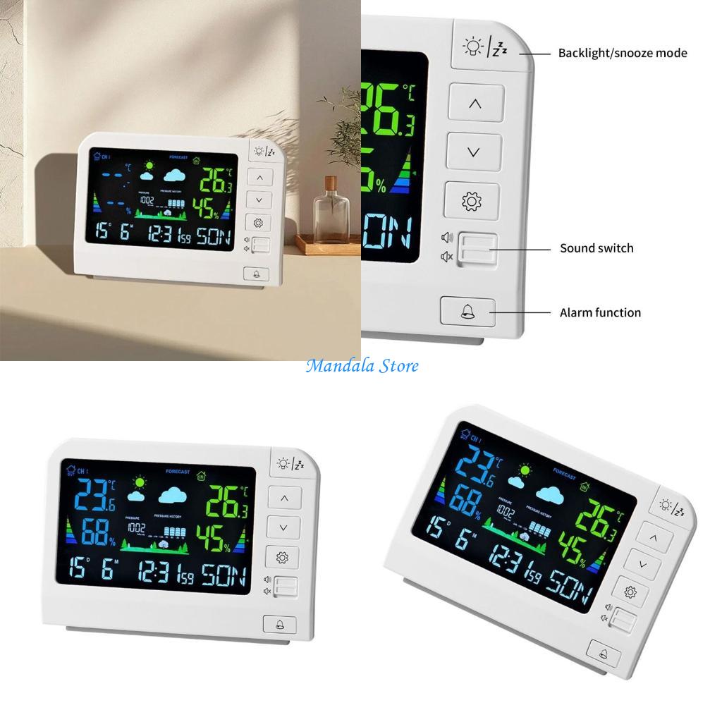 Stasiun Cuaca Nirkabel Rumah U - Weather Station Indoor ulasan dan harga